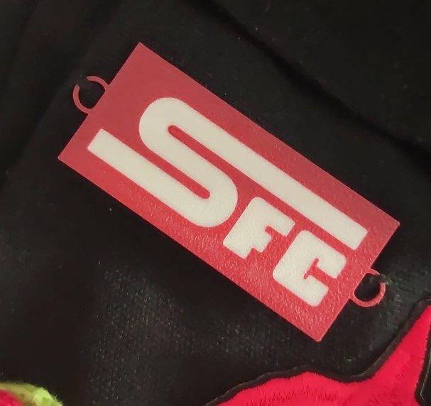 Printed Servette badge